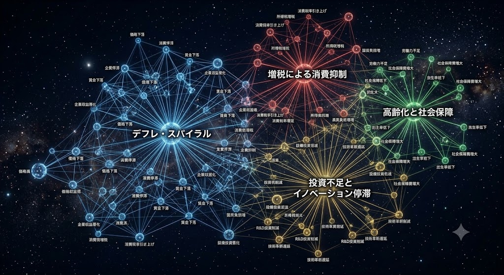 経済悪循環の全体像